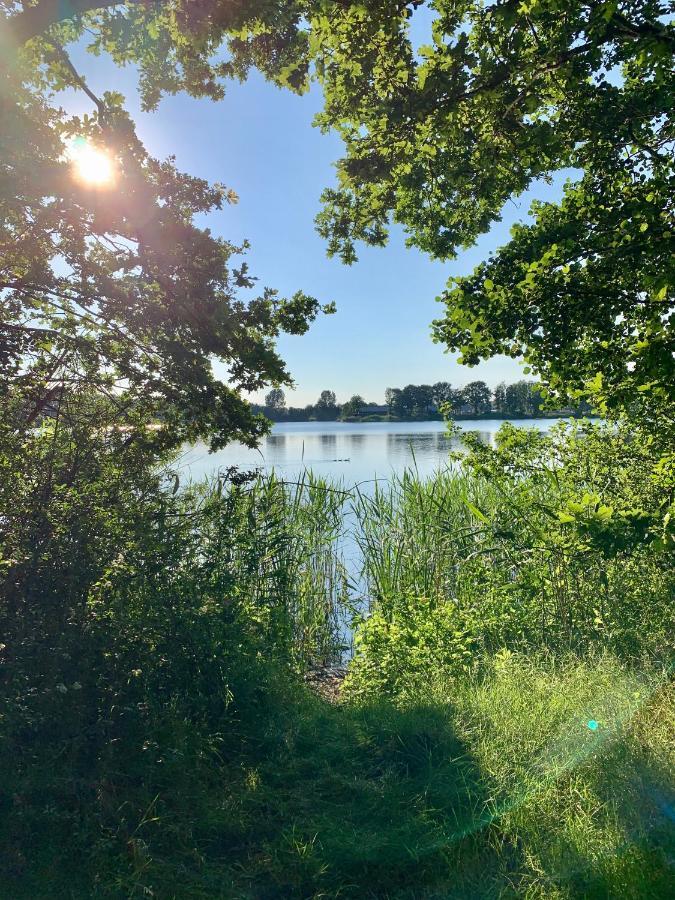 Ferienhaus Seestern Am Harkebruegger See Mit Sauna Und Kamin Barssel  Экстерьер фото